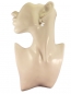 Preview: Herz Ohrringe Vintage Optik Liebe heart Blume Love